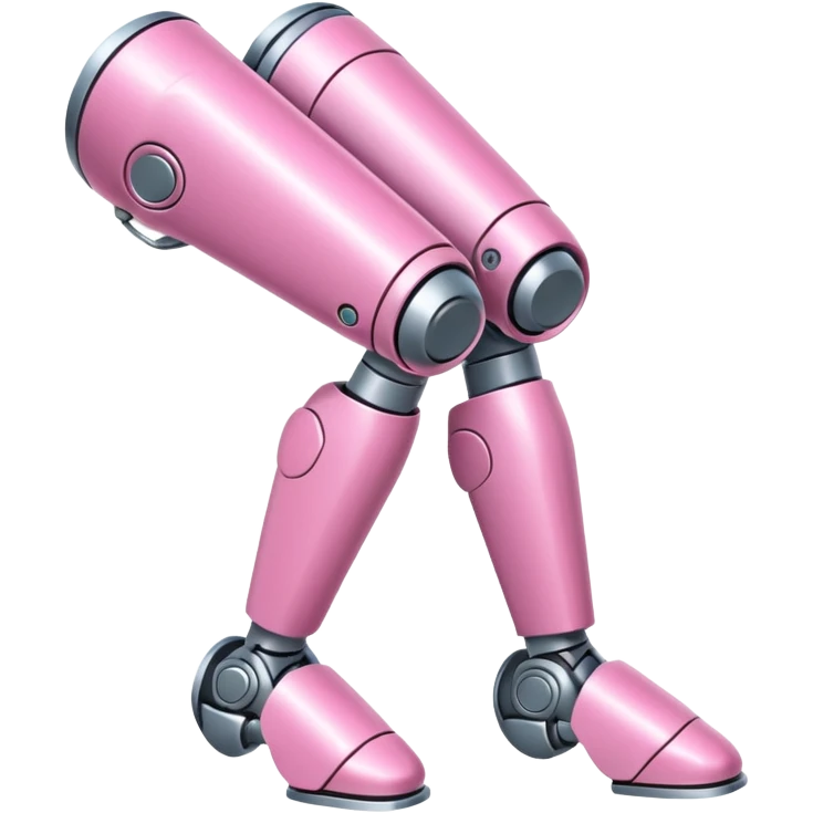 pink robotic cybernatic leg emoji