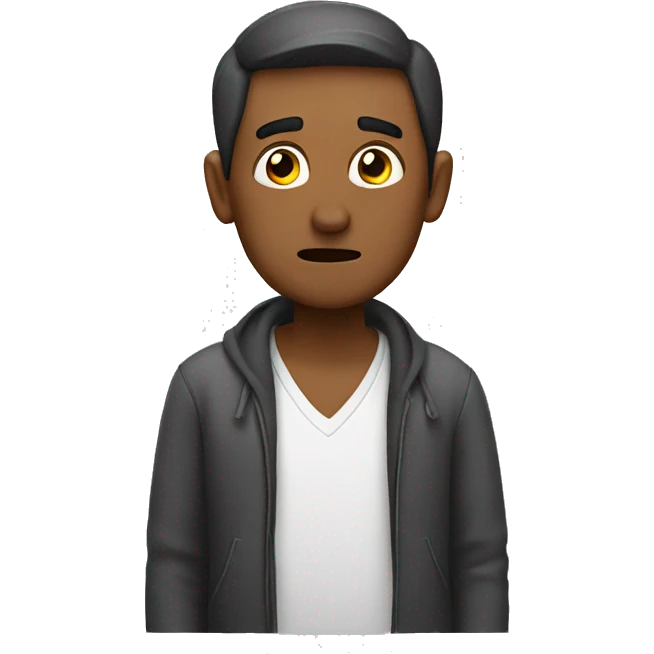 worry man emoji