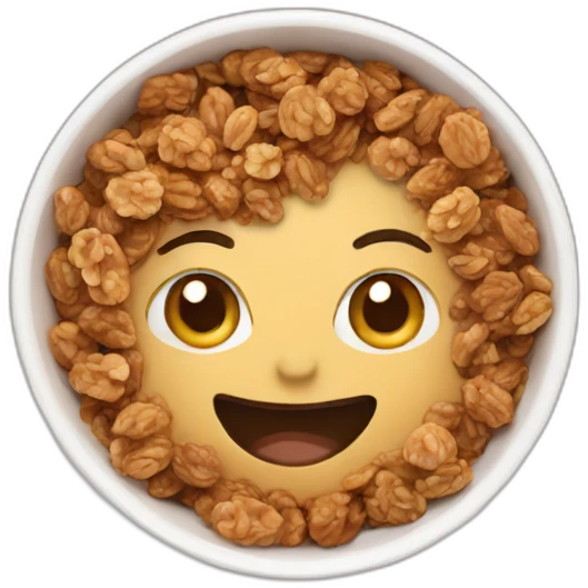 granola bowl emoji
