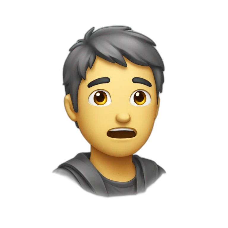 Chat qui pleure emoji