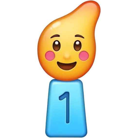 number one emoji
