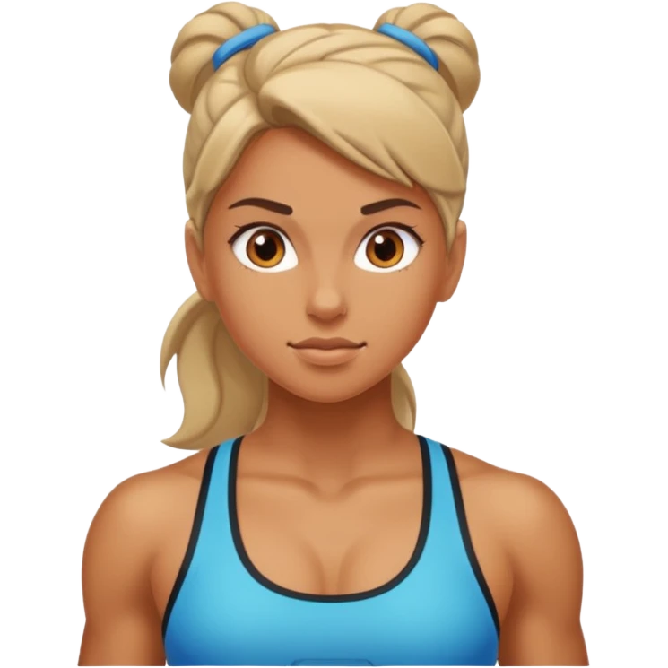 Gym girl emoji