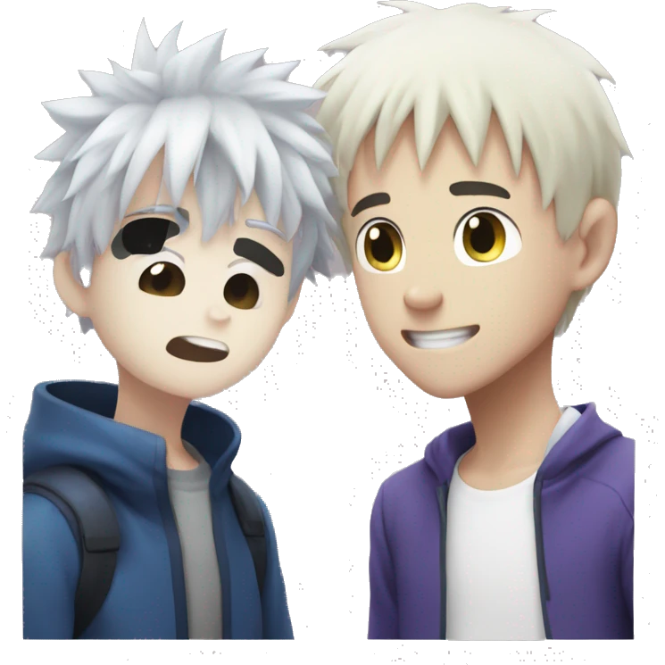 Gin and Killua emoji