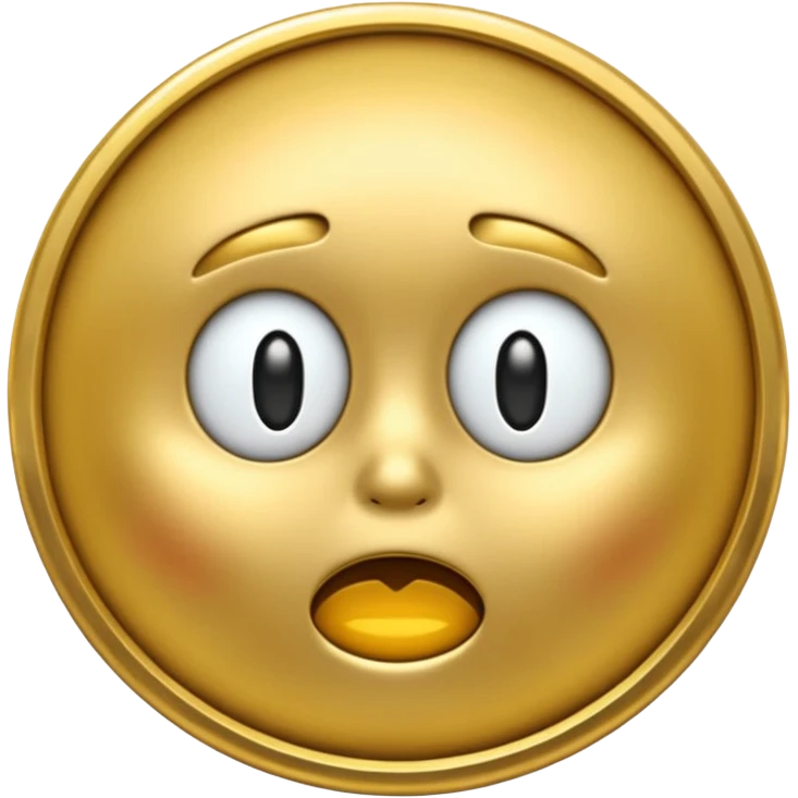 scared coin emoji emoji