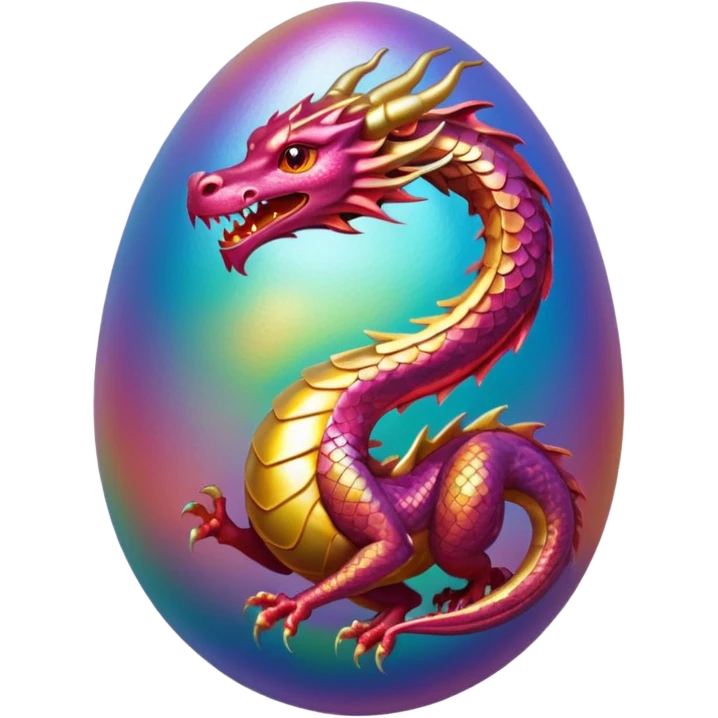 asian mythical egg dragon emoji