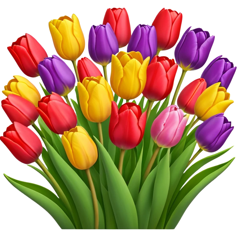 Tulip bouquet  emoji