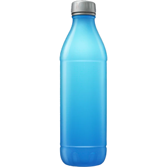 Water bottle emoji