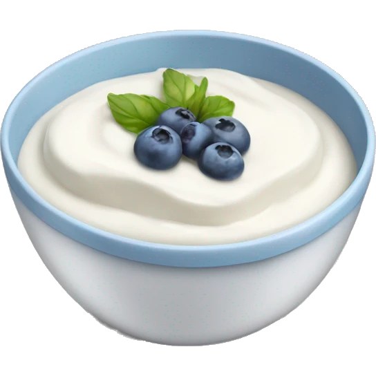 Bowl of yogurt  emoji