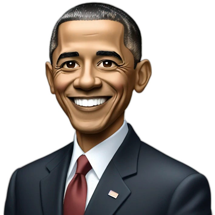 Président Barack Obama emoji