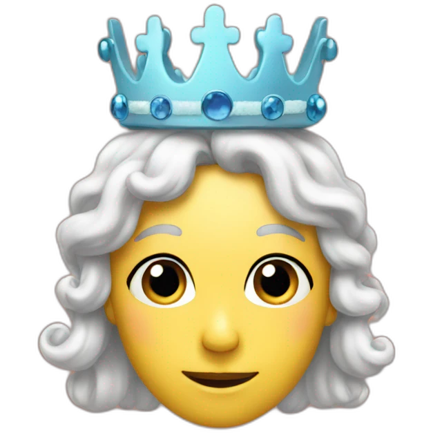 Crown christmas emoji