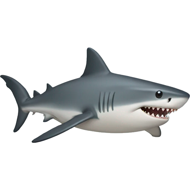 Slowly shark emoji