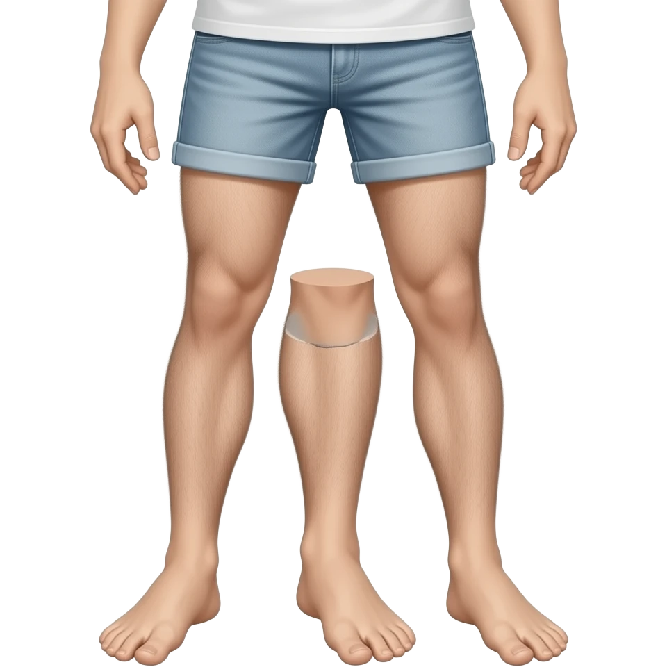 remove third leg emoji