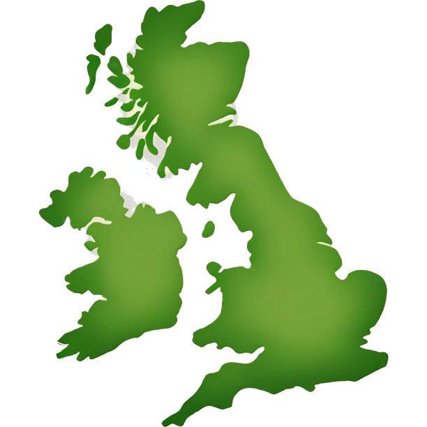 Uk map emoji