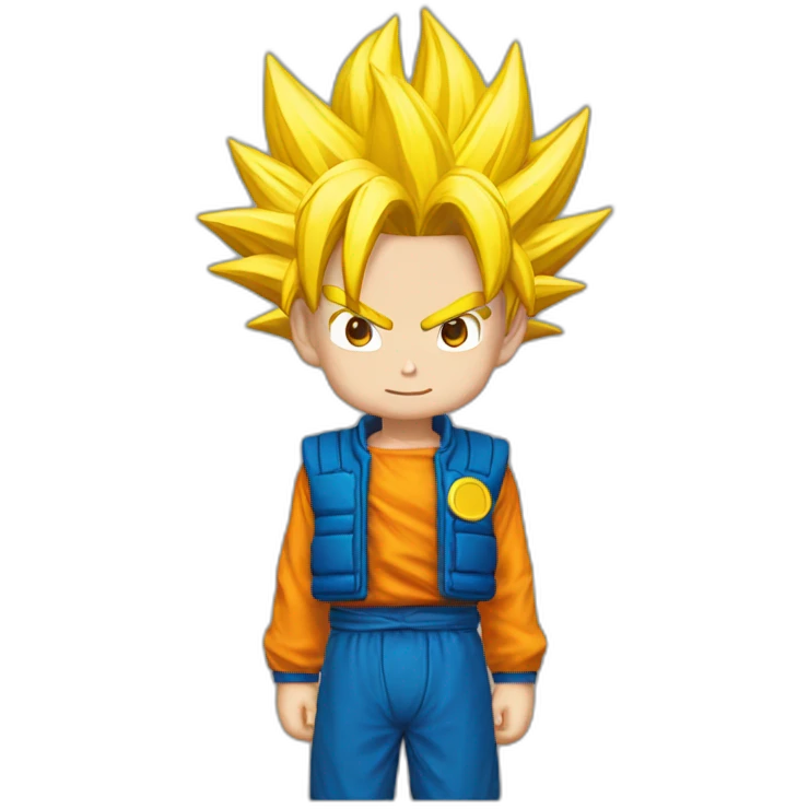 Vegeto super sayen 3 emoji