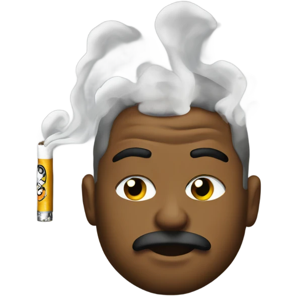 Steelers smoking cigarettes  emoji