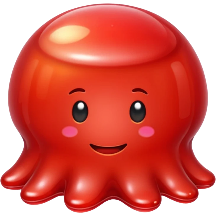  red jelly emoji