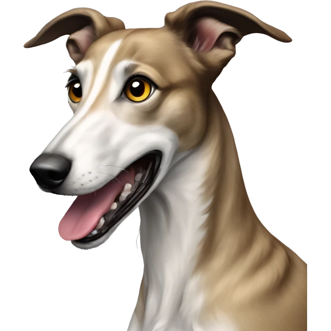 Russian Greyhound borzoi emoji