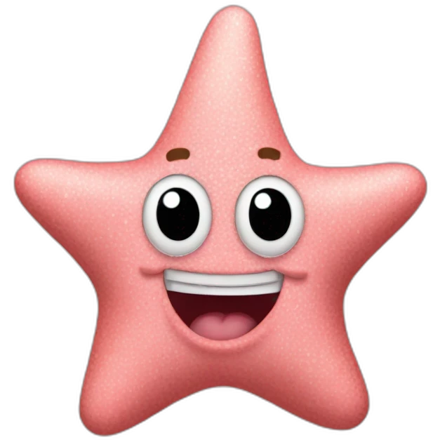 Patrick star emoji