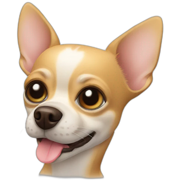 Chihuahua drunk emoji