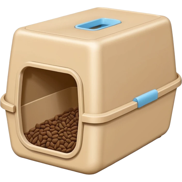 cat litter box emoji