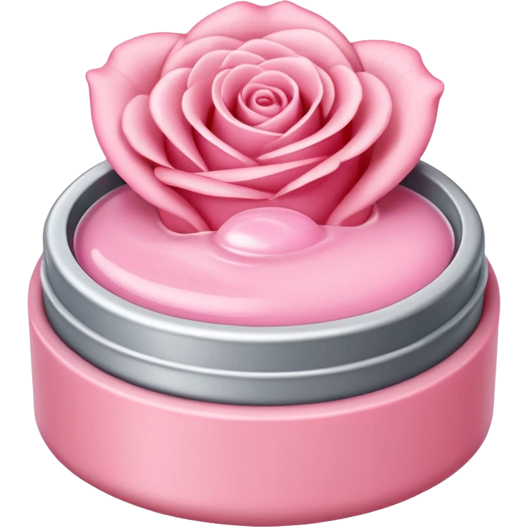 Rose vanilla lipbalm emoji