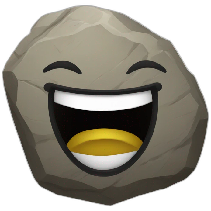Rock Face emoji