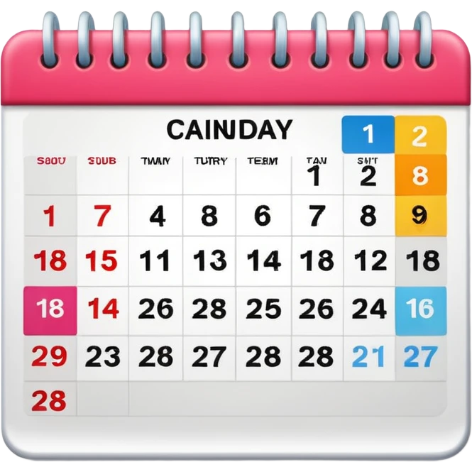 calender emoji