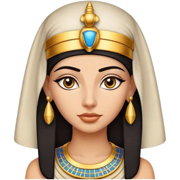 Mujer egipcia con piel blanca emoji