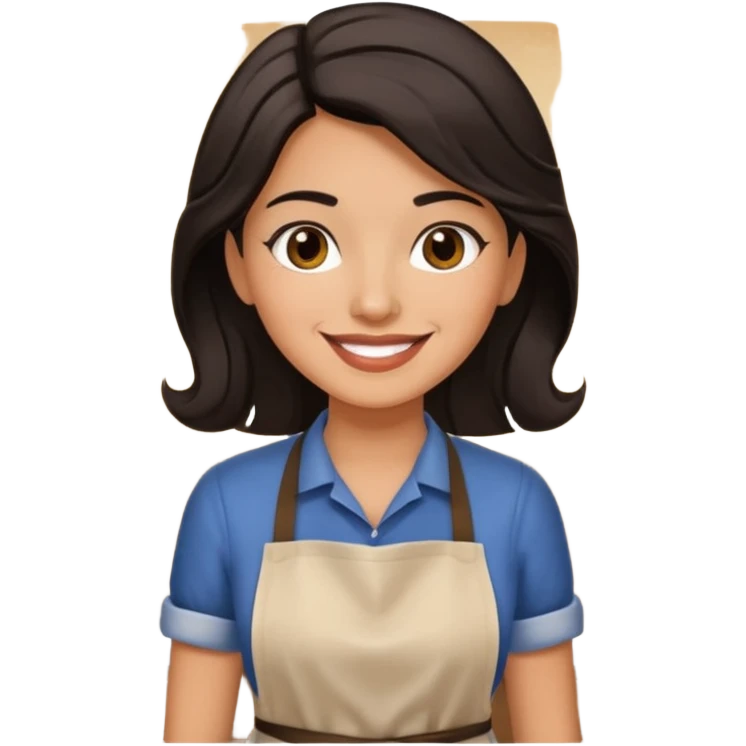 Hispanic hair dresser emoji