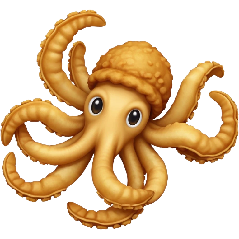 Fried calamari  emoji