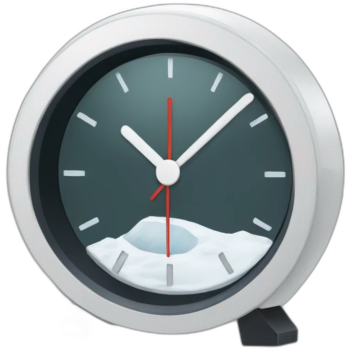igloo timer clock emoji