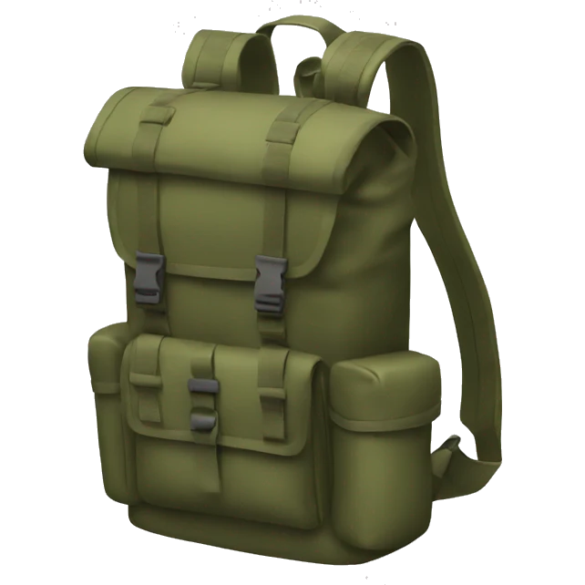 military backpack emoji