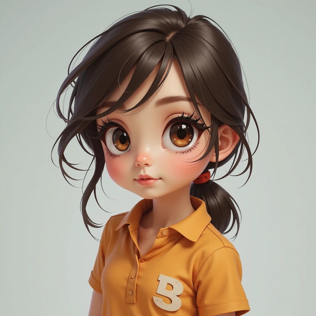 cute girl, photorealistic style, variation 4 emoji