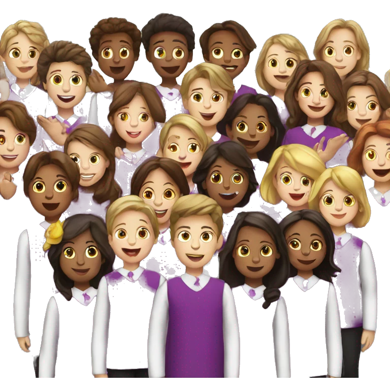 children's choir emoji