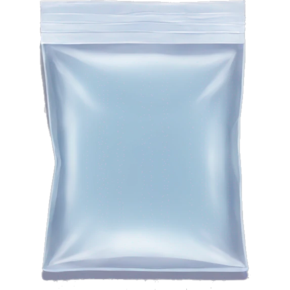 clear ziploc bag emoji