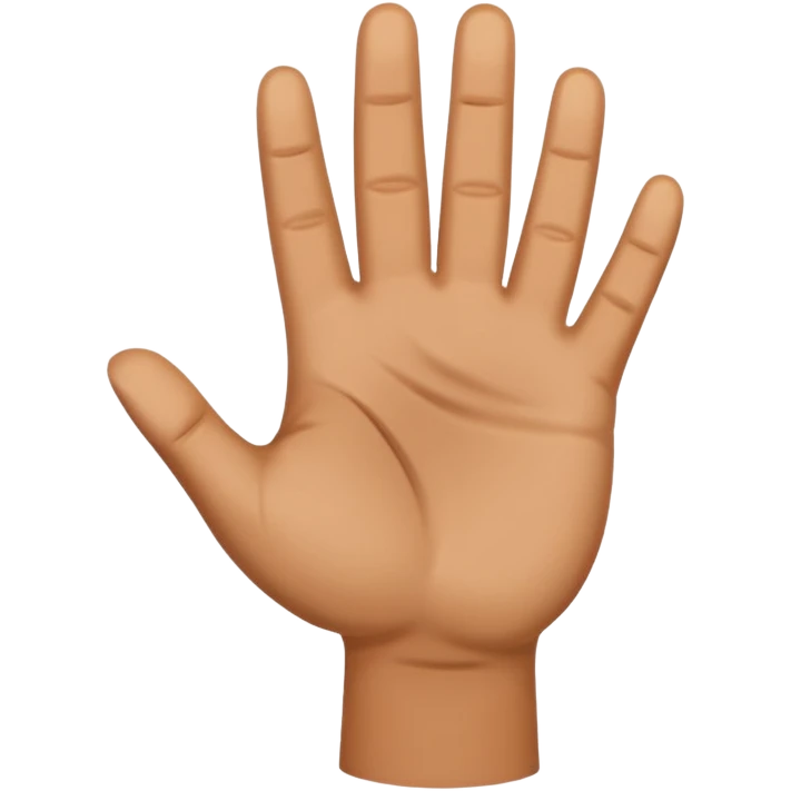 one hand emoji emoji