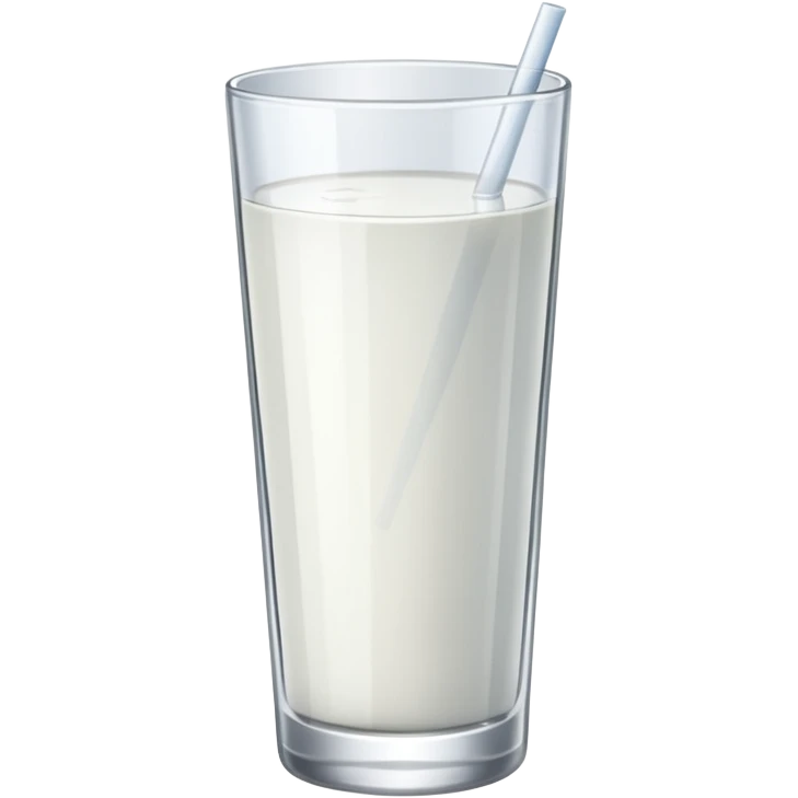 Full glass of raki, the drink is white, the glass is thin and tall, photo realistic emoji