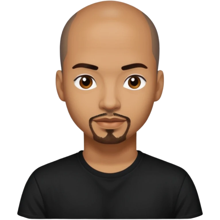 Chico DeBarge (b.1966) with dark brown hair emoji