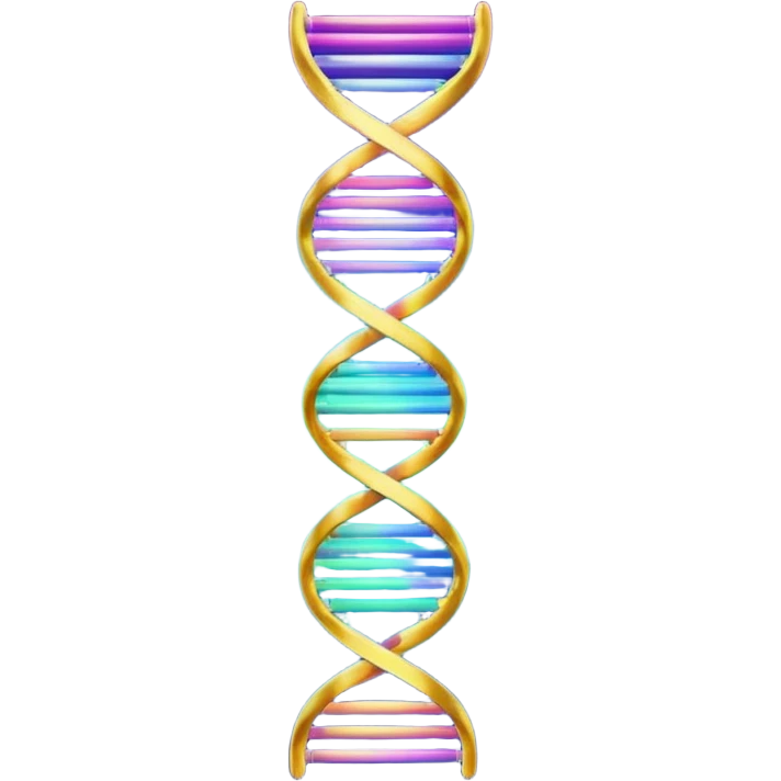 DNA cute emoji
