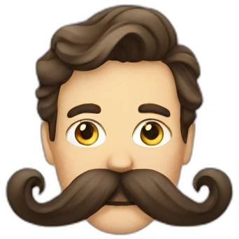 moustache emoji