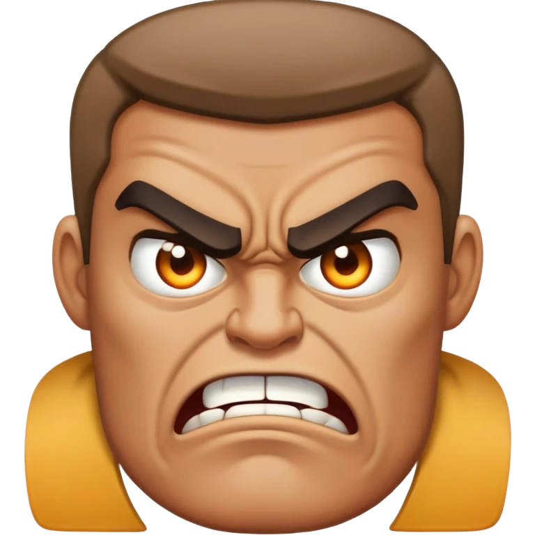 angry man emoji