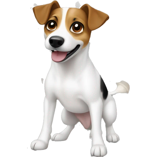 a jack russel army emoji
