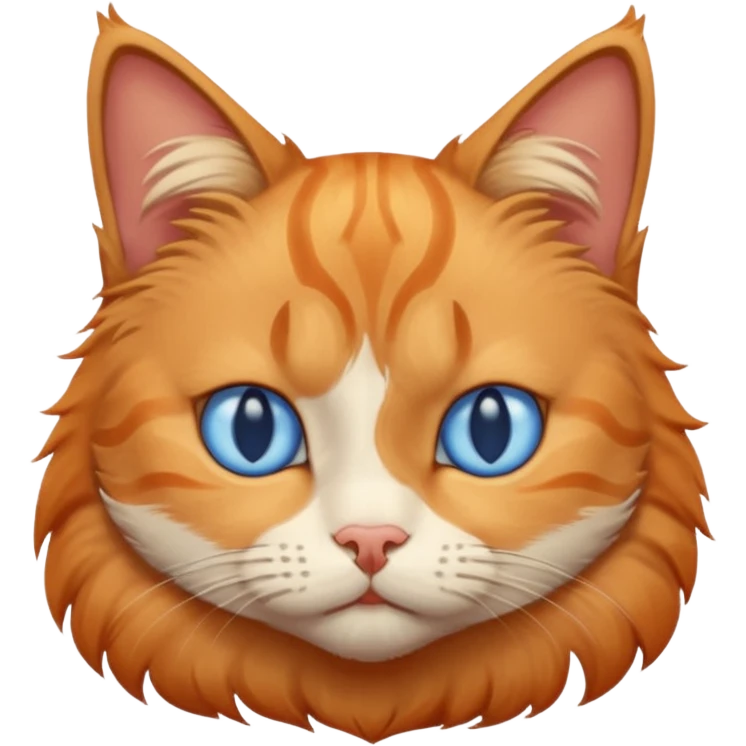 a tired cat emoji