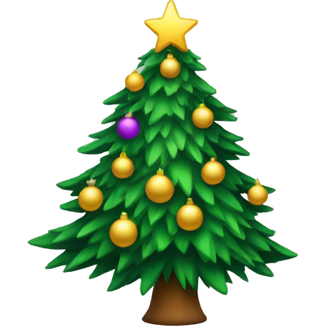 Christmas tree  emoji