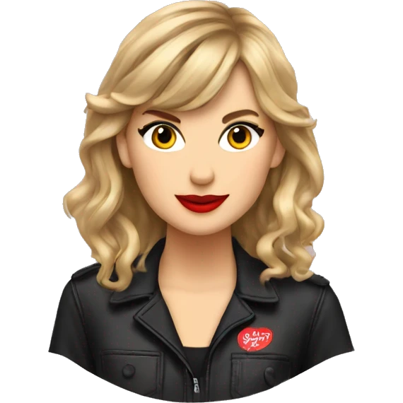 a taylor swift fan emoji
