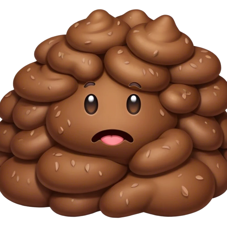 Caca qui pue emoji