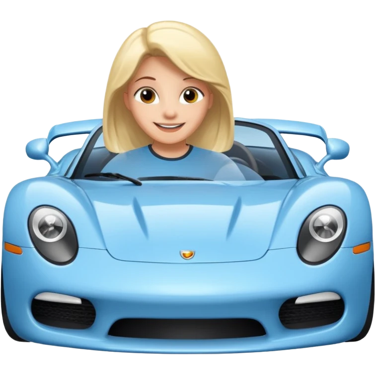 sally carrera from cars movie emoji