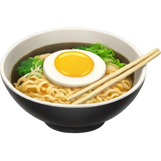 Ramen bowl emoji