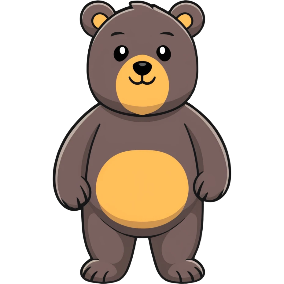 bear man emoji