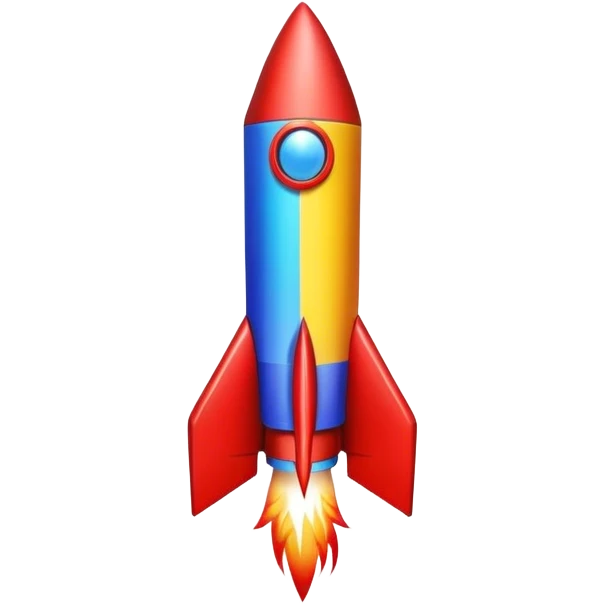 firework rocket emoji